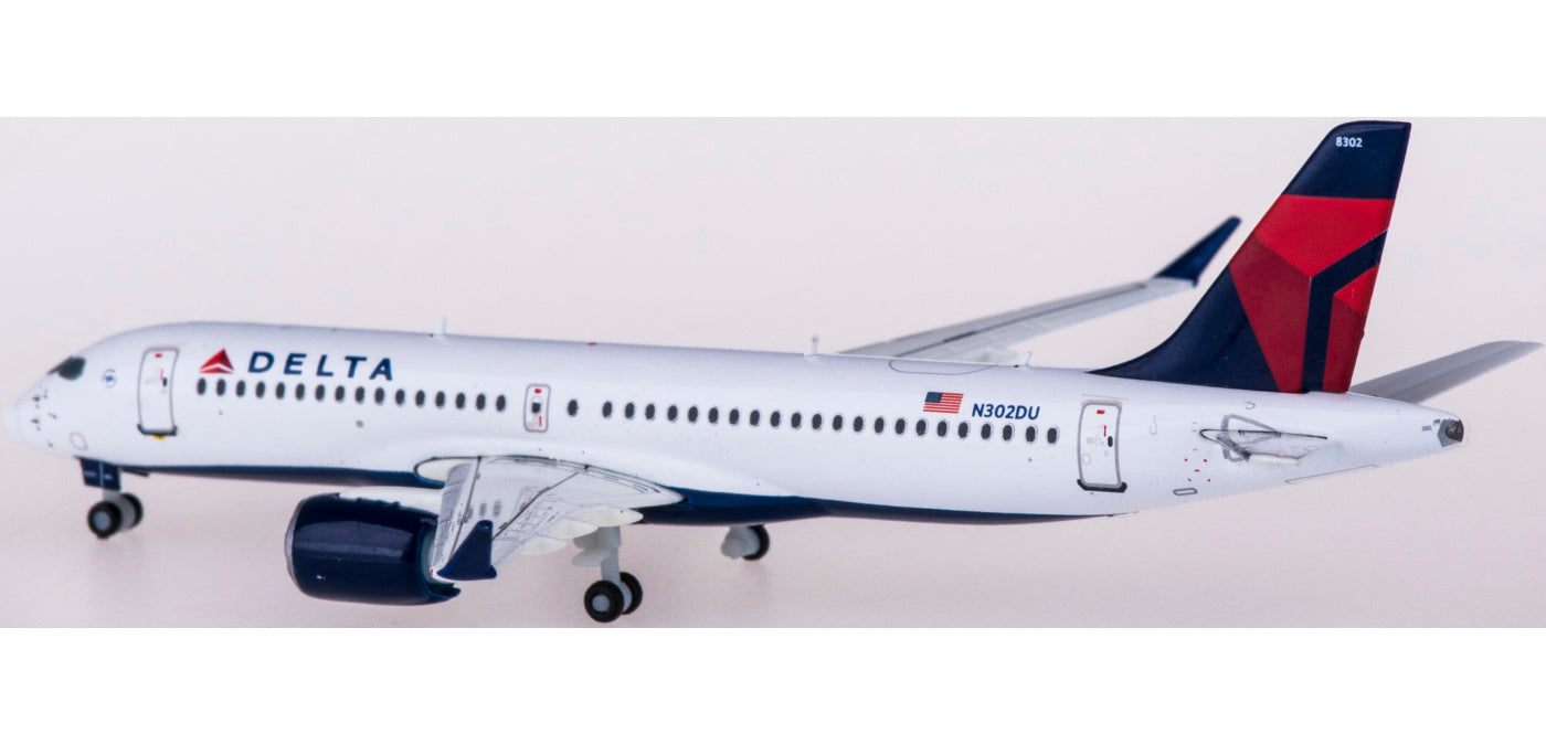 (Rare)1:400 Geminijets GJDAL1926 Delta Air Lines Airbus A220-300 N302DU Free Tractor+Stand