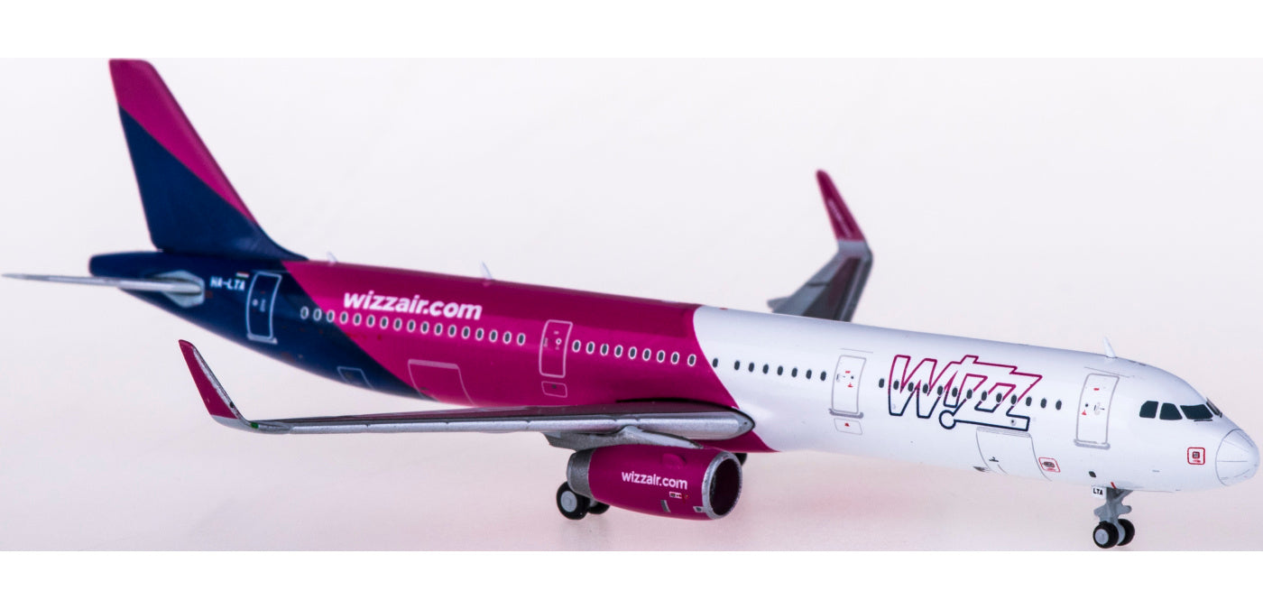 1:400 JC Wings LH4112 Wizz Air Airbus A321 HA-LTA Free Tractor+Stand