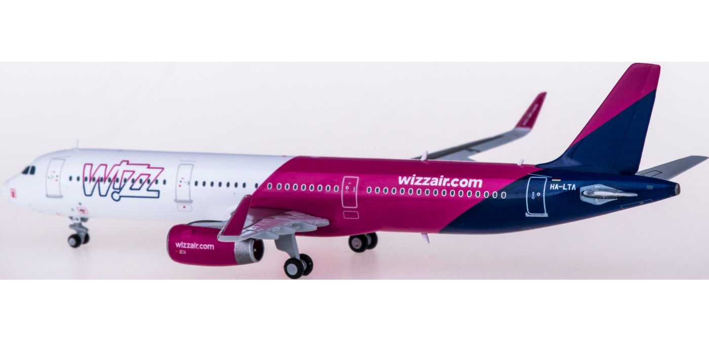 1:400 JC Wings LH4112 Wizz Air Airbus A321 HA-LTA Free Tractor+Stand