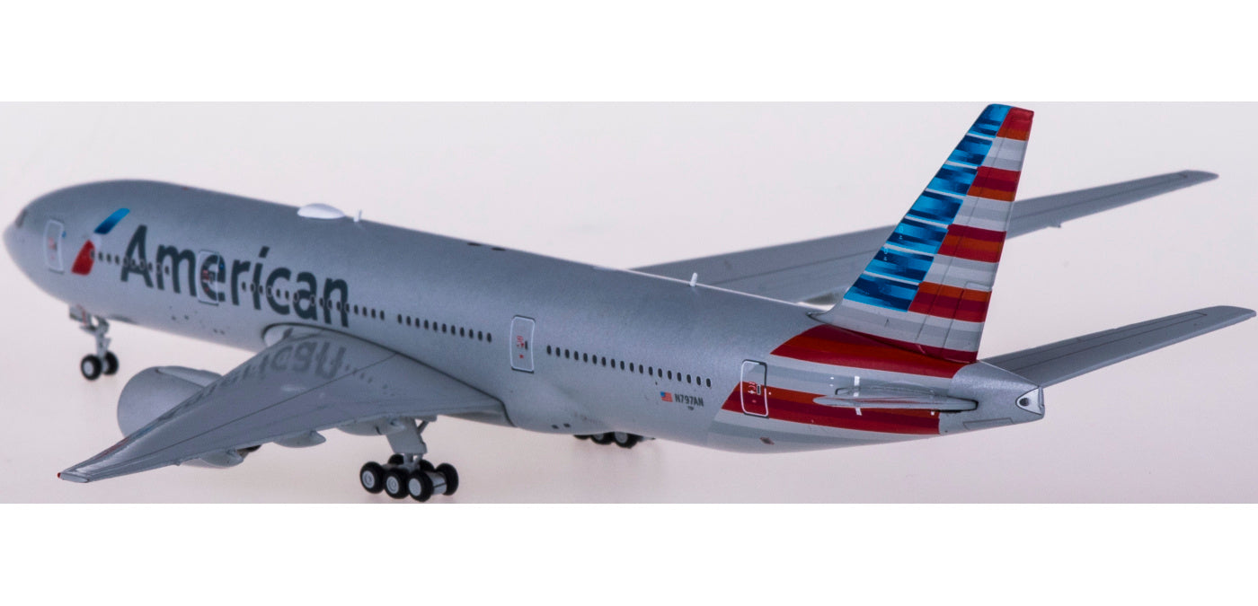 1:400 Geminijets GJAAL1869 American Airlines Boeing 777-200ER N797AN Free Tractor+Stand