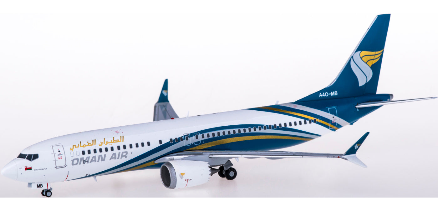 1:200 JC Wings LH2123 Oman Air Boeing 737 MAX 8 A4O-MB