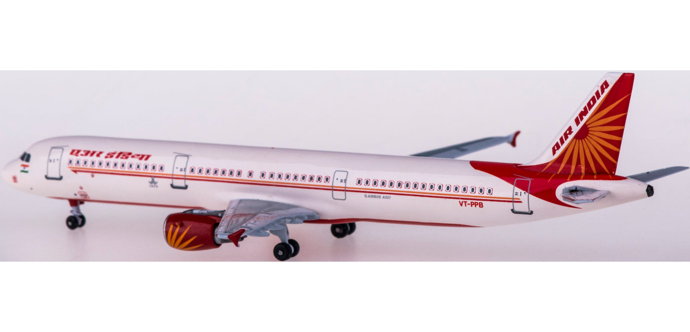 (Rare)1:400 AeroClassics AC419785 Air India Airbus A321 VT-PPB+Free Tractor