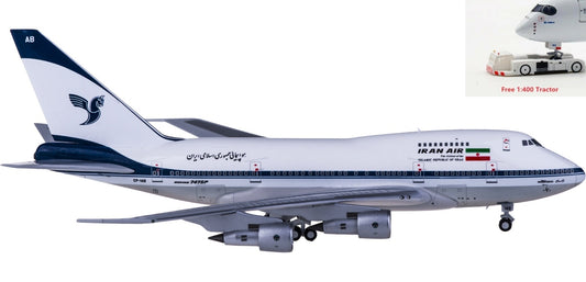 1:400 NG Models NG07002 Iran Air Boeing 747SP EP-IAB+Free Tractor
