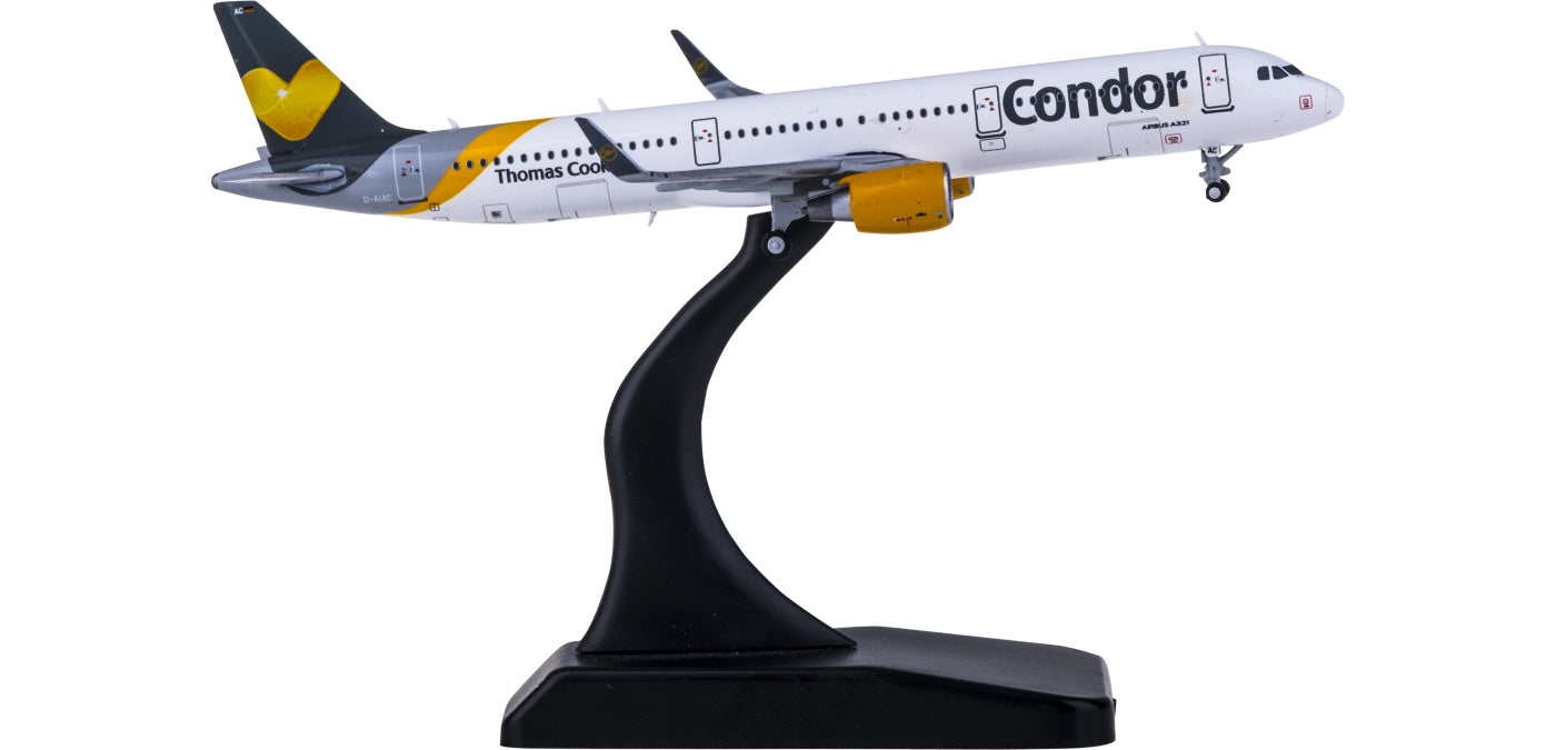 1:400 JC Wings XX4433 Condor Airbus A321 D-AIAC Free Tractor+Stand