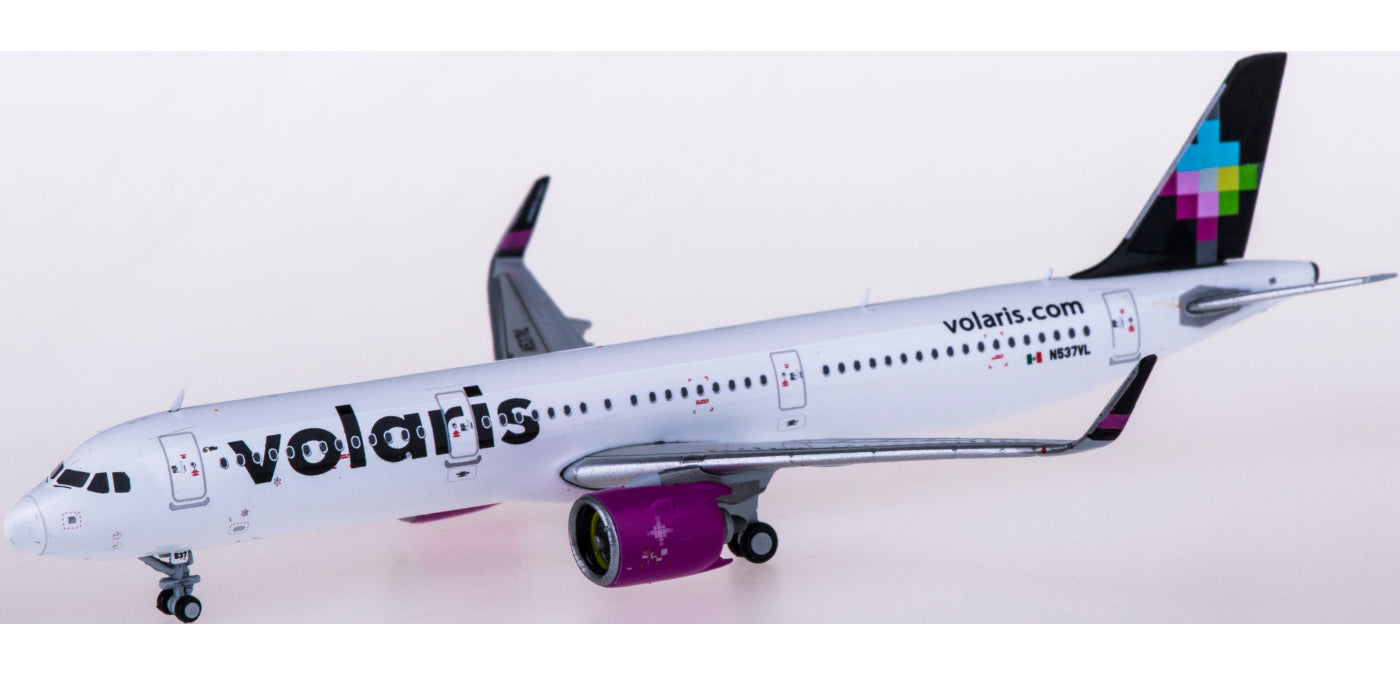 (Rare)1:400 Geminijets GJVOI1887 Volaris Airbus A321neo N537VL Free Tractor+Stand