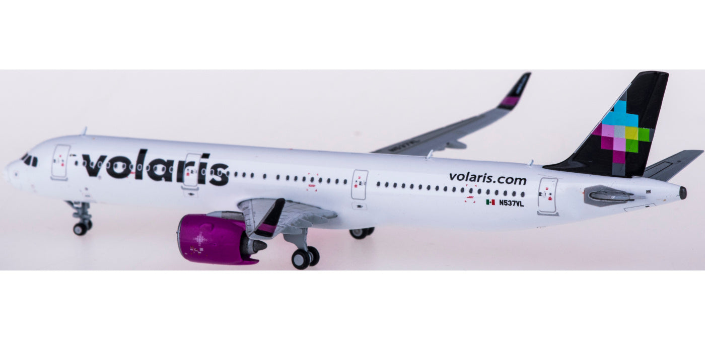 (Rare)1:400 Geminijets GJVOI1887 Volaris Airbus A321neo N537VL Free Tractor+Stand