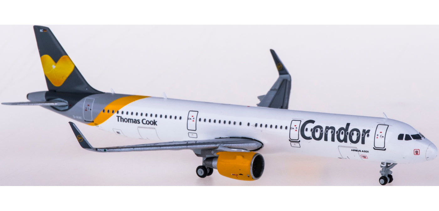 1:400 JC Wings XX4433 Condor Airbus A321 D-AIAC Free Tractor+Stand