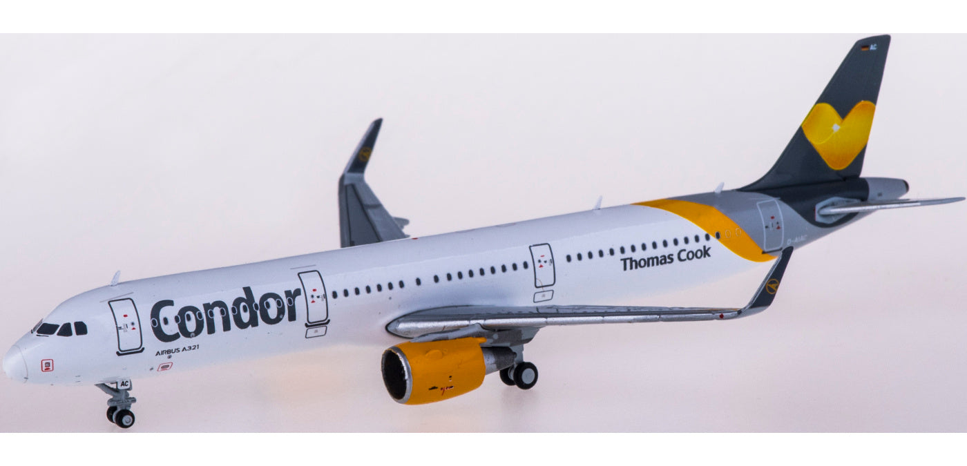 1:400 JC Wings XX4433 Condor Airbus A321 D-AIAC Free Tractor+Stand