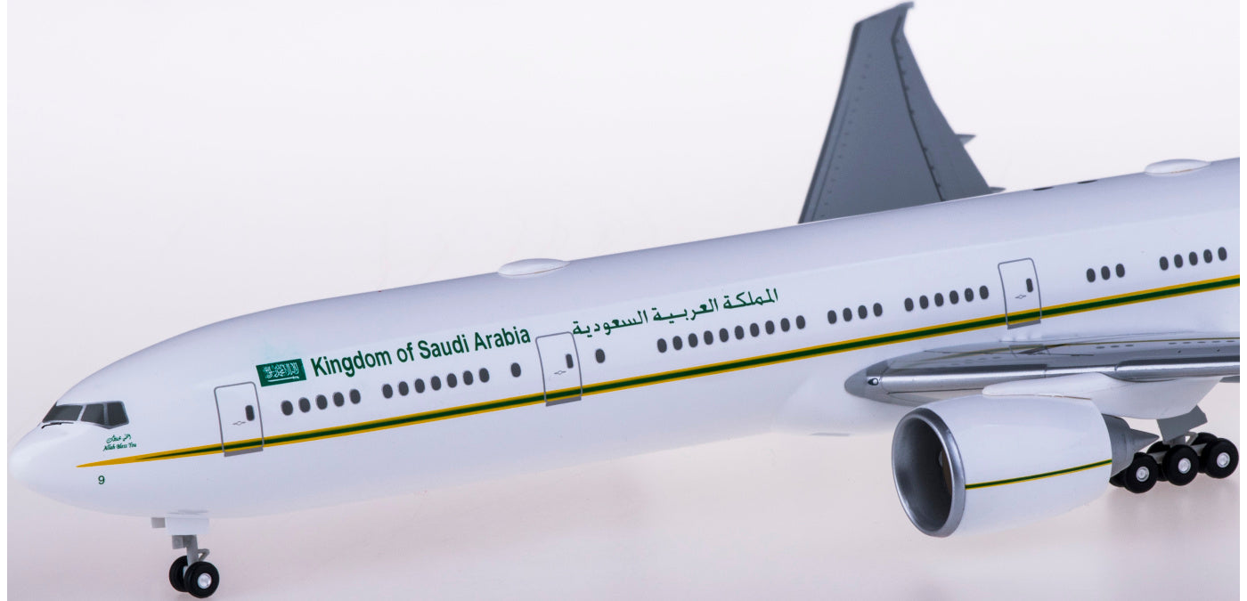 1:200 Hongan Wings HG11595GR Saudi government Boeing 777-300ER HZ-MF9