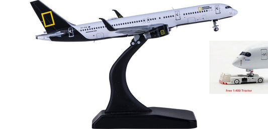 1:400 JC Wings XX4398 Icelandair Boeing 757-200 TF-FIS Free Tractor+Stand