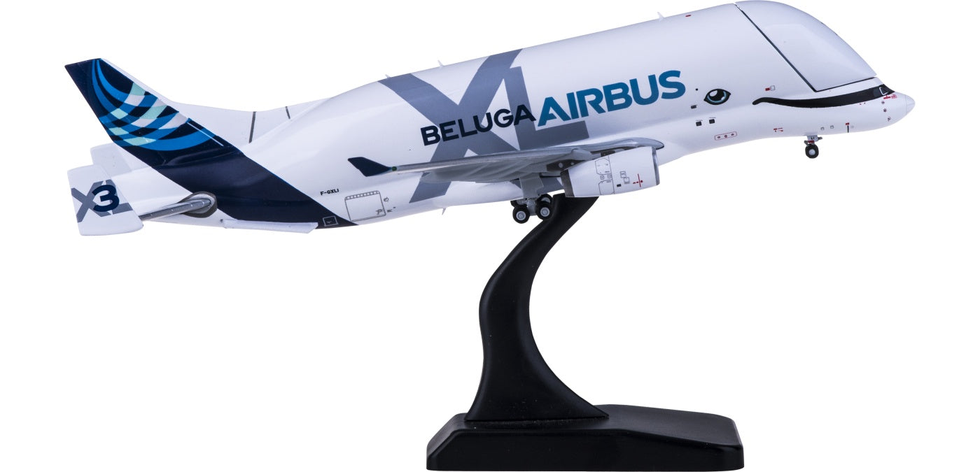 1:400 JC Wings LH4178 Airbus A330-700L Beluga XL F-GXLI #3 Aircraft Model Free Tractor+Stand