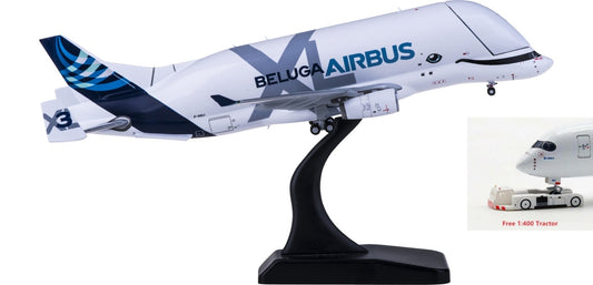 1:400 JC Wings LH4178 Airbus A330-700L Beluga XL F-GXLI #3 Aircraft Model Free Tractor+Stand