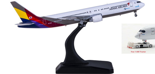 (Rare)1:400 Phoenix PH11663 Asiana Boeing 767-300ER HL7248 Free Tractor+Stand