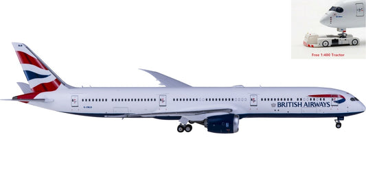 1:400 NG Models NG56009 British Airways Boeing 787-10 G-ZBLB+Free Tractor