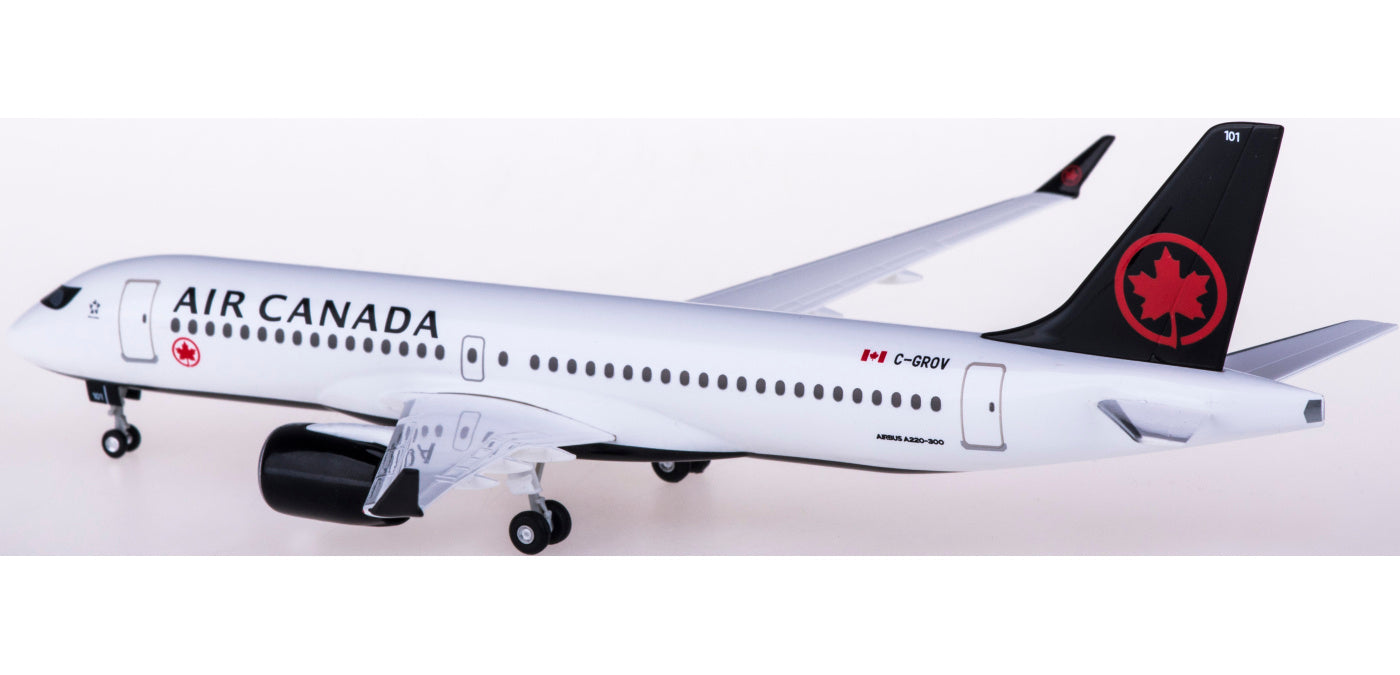 1:200 Hongan Wings HG11571GR Air Canada Airbus A220-300 C-GROV
