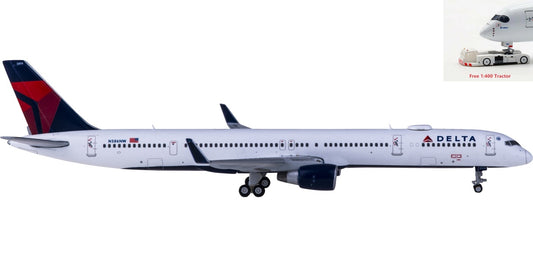 1:400 Geminijets GJDAL1963 Delta Air Lines  Boeing 757-300 N586NW+Free Tractor