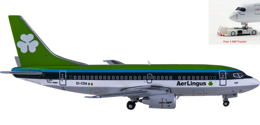 1:400 JC Wings XX4884 Aer Lingus Boeing 737-500 EI-CDA+Free Tractor