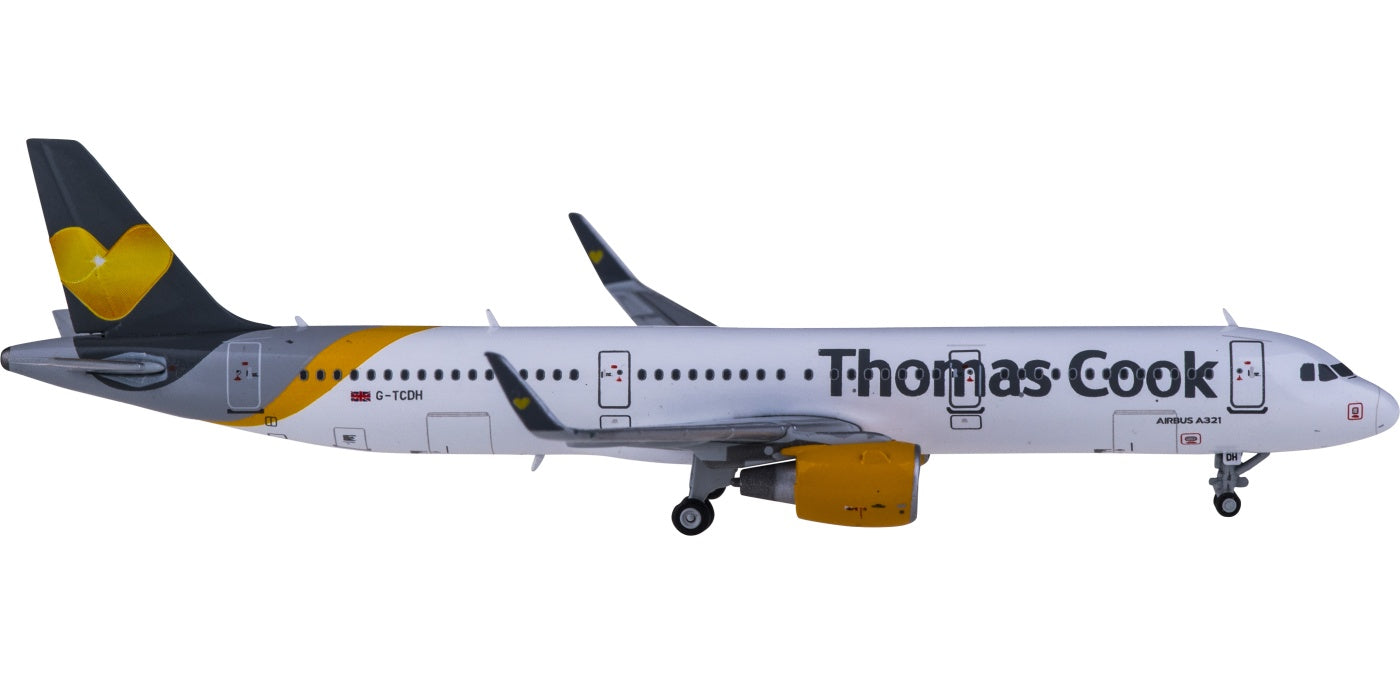 1:400 JC Wings XX4430 Thomas Cook Airbus A321 G-TCDH+Free Tractor