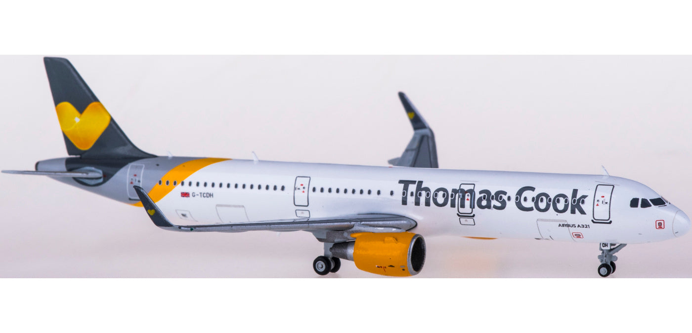 1:400 JC Wings XX4430 Thomas Cook Airbus A321 G-TCDH+Free Tractor