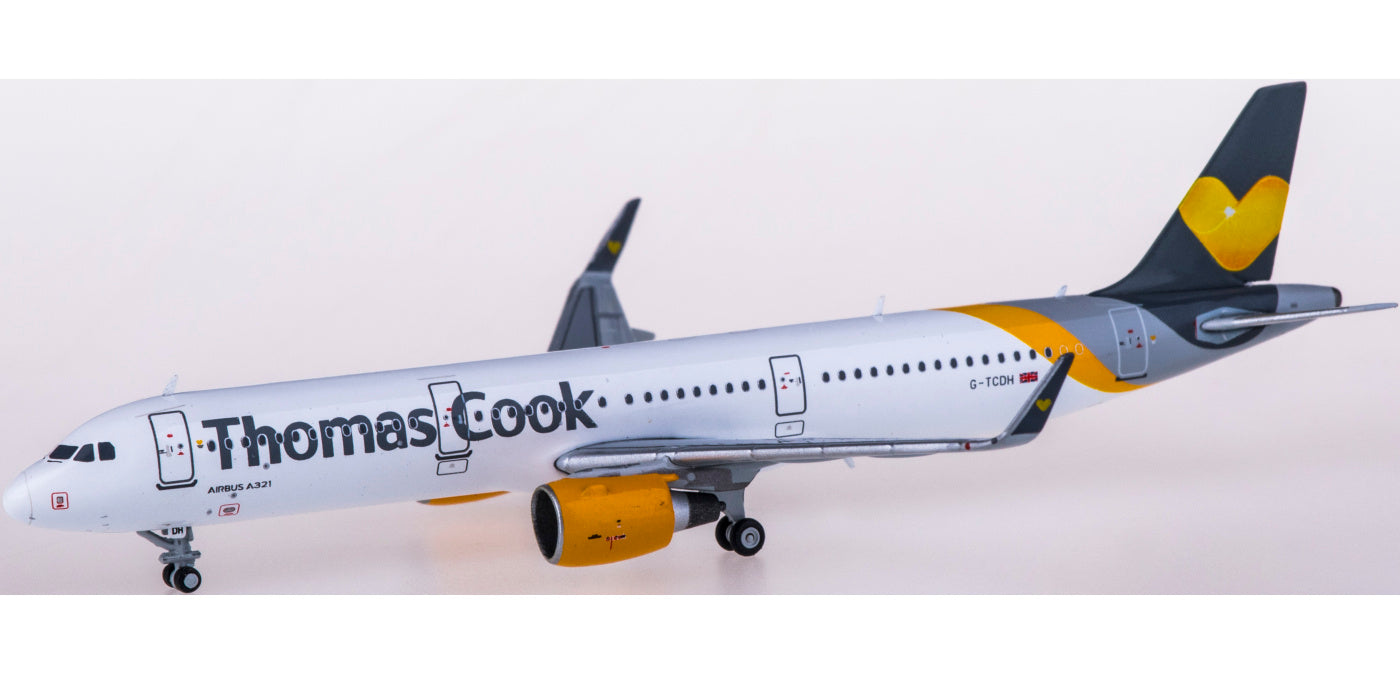 1:400 JC Wings XX4430 Thomas Cook Airbus A321 G-TCDH+Free Tractor