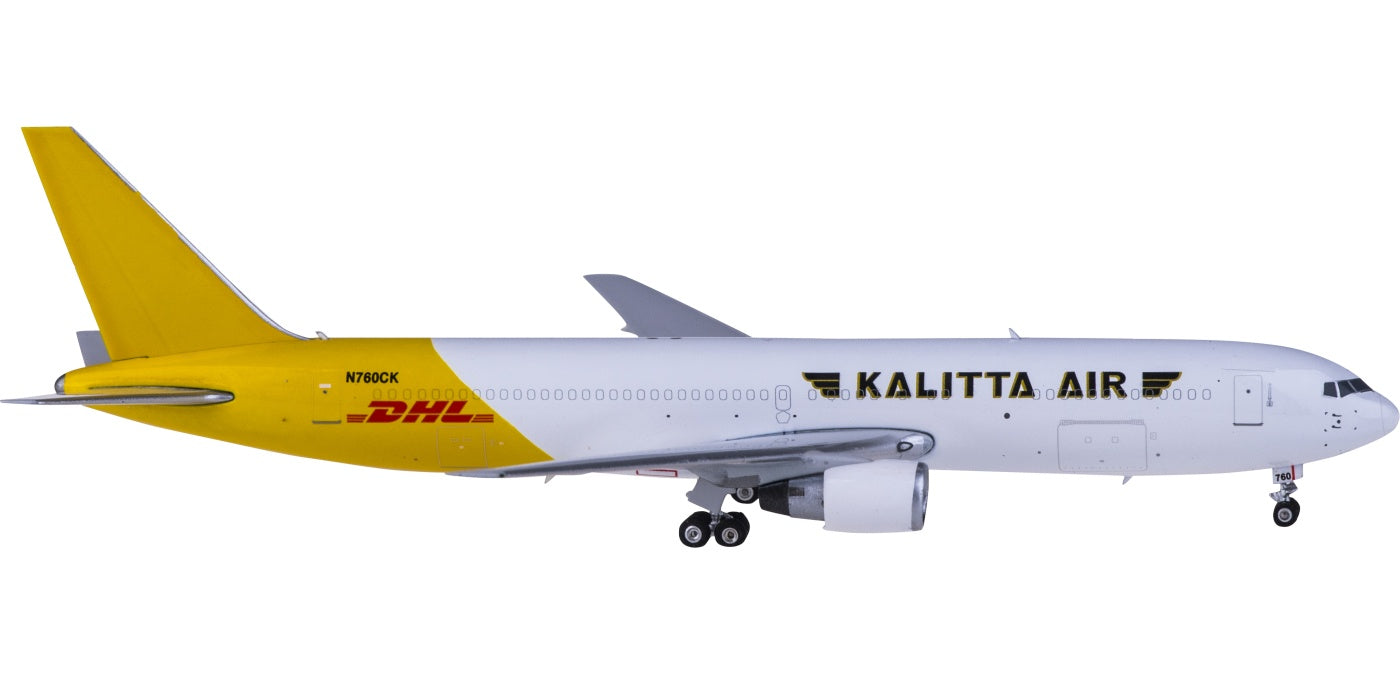 1:400 Phoenix PH04373 Kalitta Air Boeing 767-300ER N760CK DHL +Free Tractor