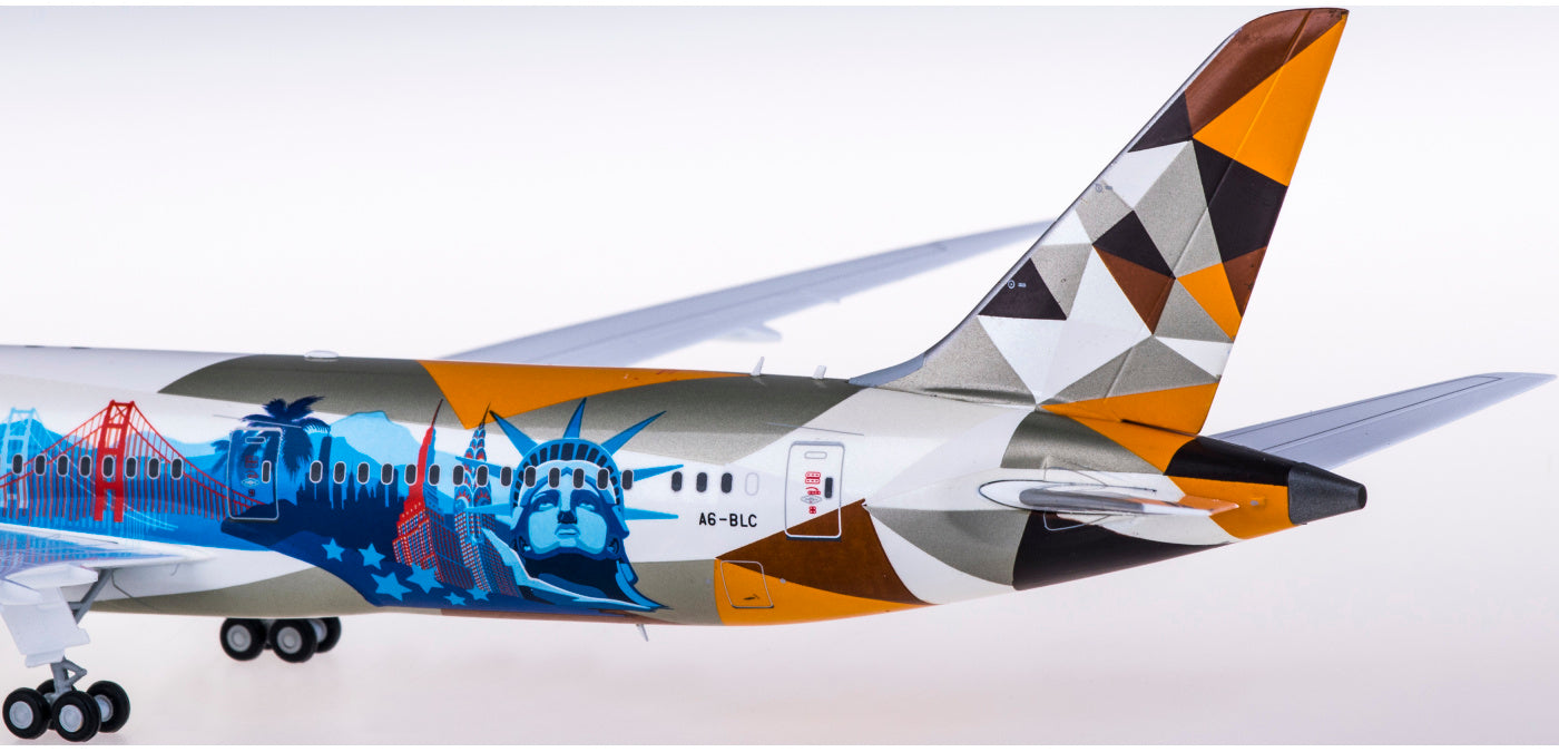 1:200 JC Wings XX2425 Etihad Airways  Boeing 787-9 Dreamliner A6-BLC Choose the USA