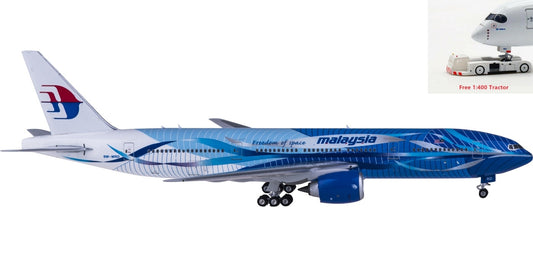 1:400 Phoenix PH04365 Malaysia Airlines Boeing 777-200 9M-MRD+Free Tractor