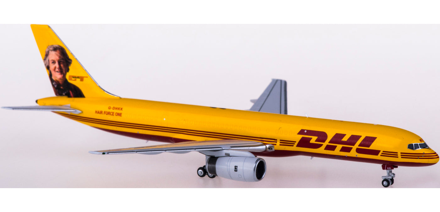 1:400 NG Models NG53168 DHL Boeing 757-200PCF G-DHKK James May+Free Tractor