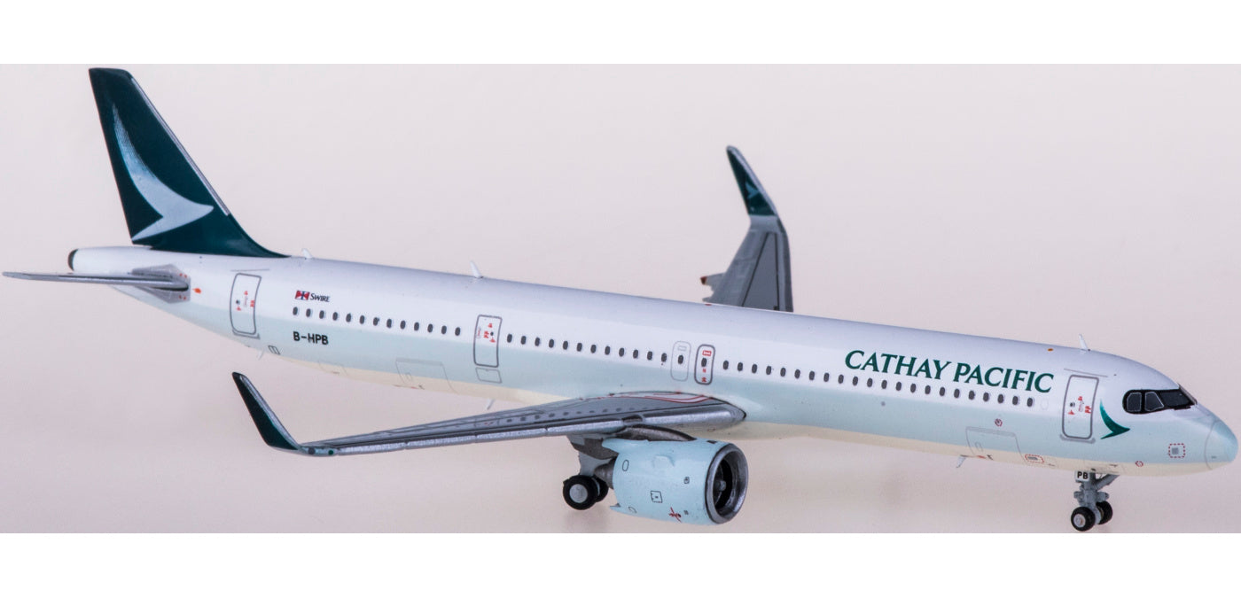 1:400 JC Wings EW421N009 Cathay Pacific Airbus A321neo B-HPB+Free Tractor