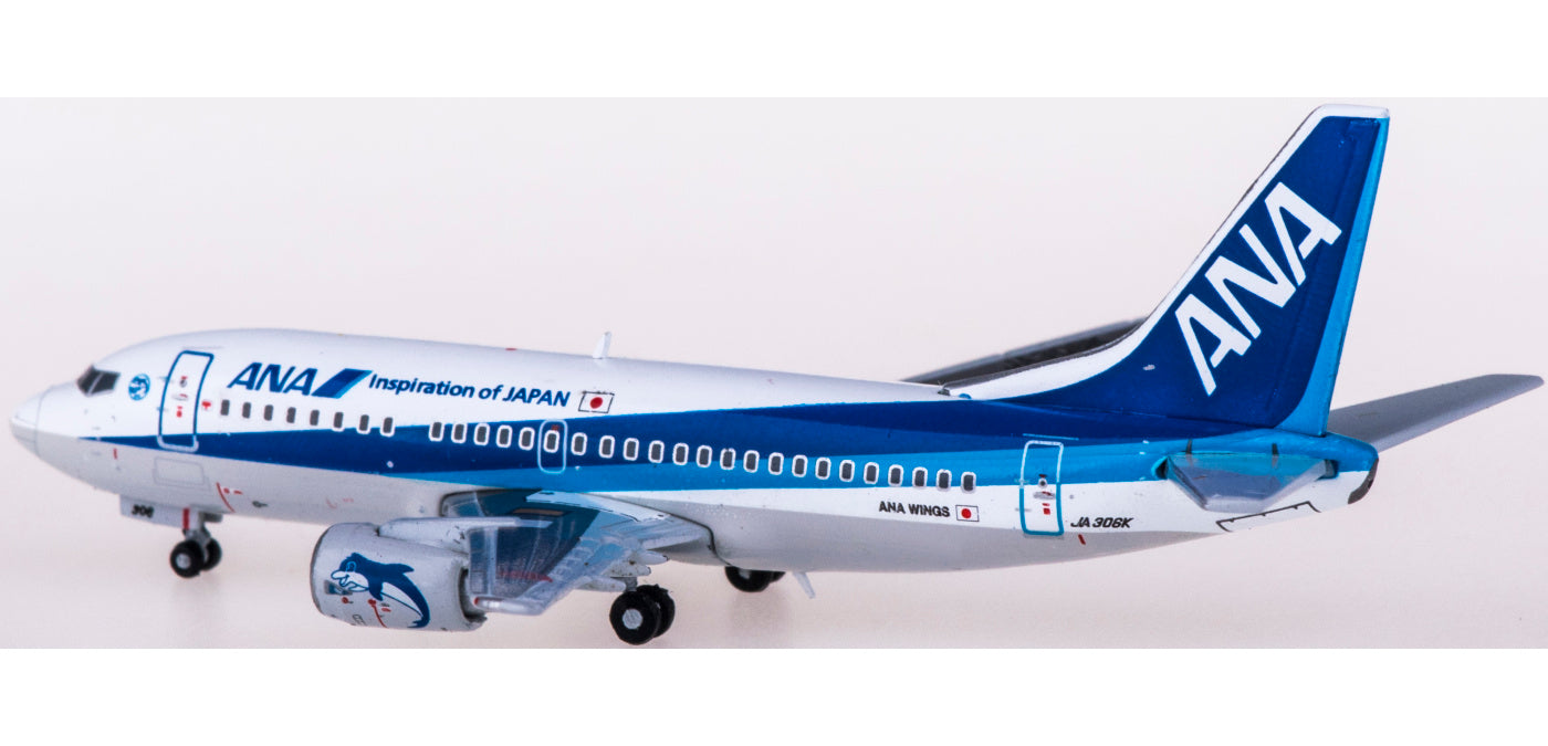 1:400 JC Wings EW4735005 ANA Boeing 737-500 JA306K+Free Tractor