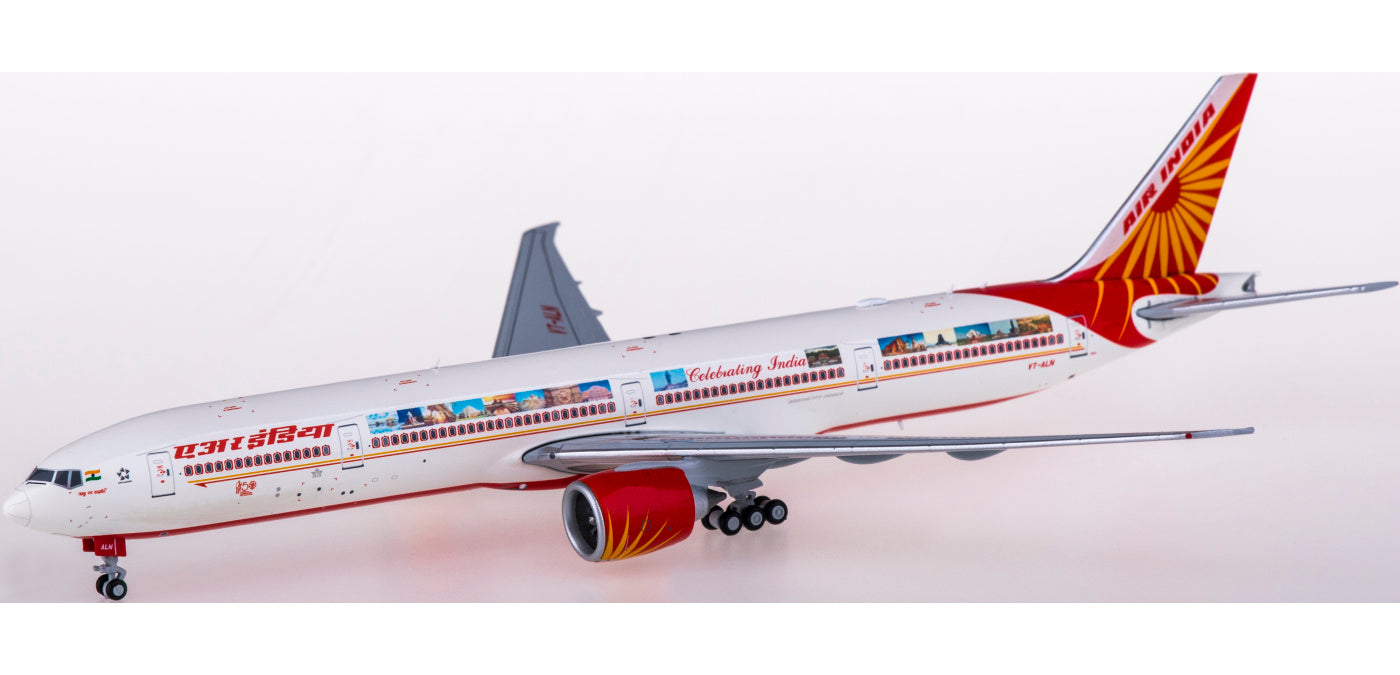 1:400 JC Wings LH4190 Air India Boeing 777-300ER VT-ALN+Free Tractor