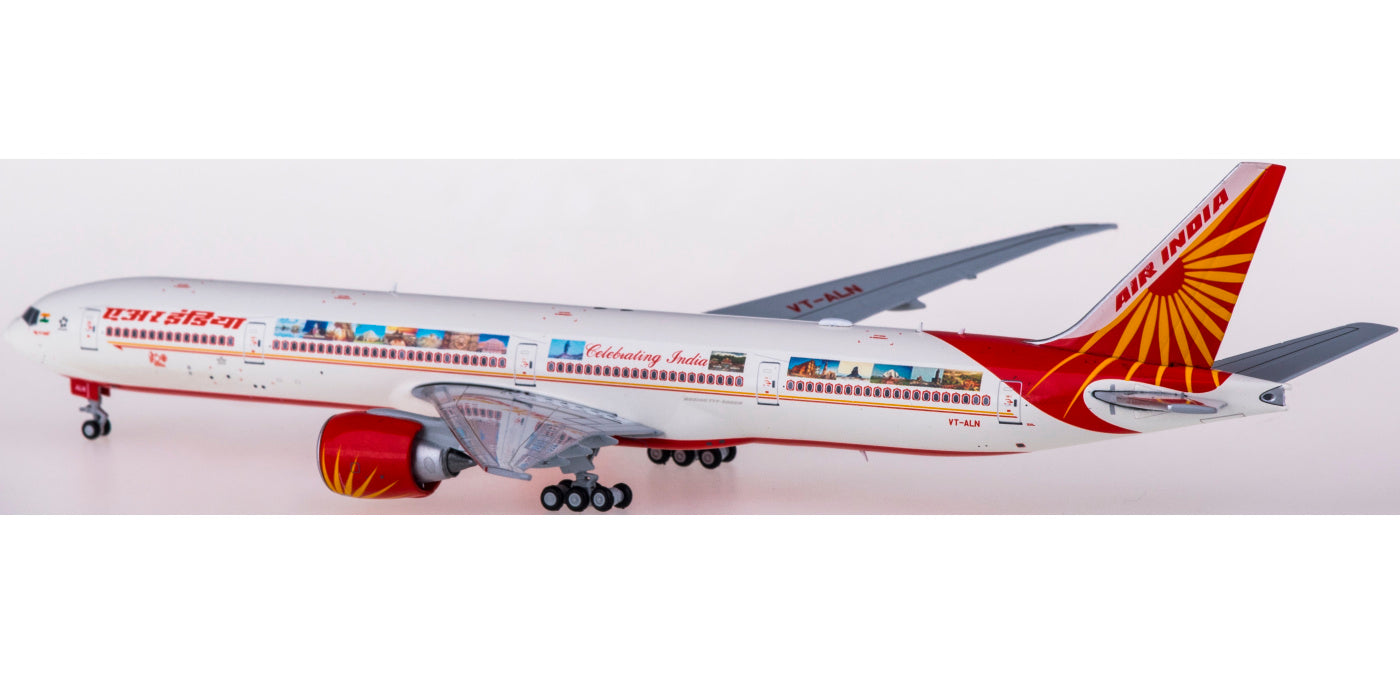 1:400 JC Wings LH4190 Air India Boeing 777-300ER VT-ALN+Free Tractor