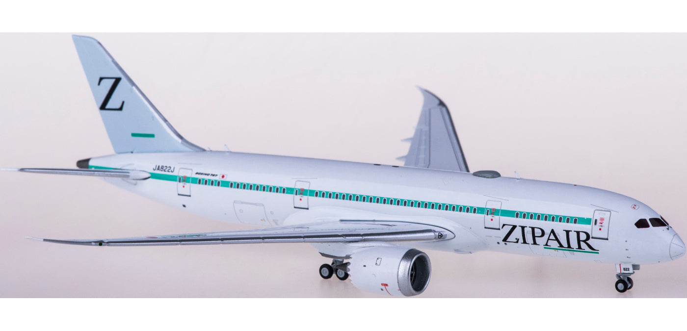 1:400 JC Wings EW4788004 ZIPAIR Boeing 787-8 JA822J+Free Tractor