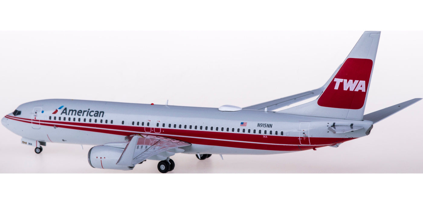 1:200 Geminijets G2AAL473 American Airlines Boeing 737-800 N915NN TWA
