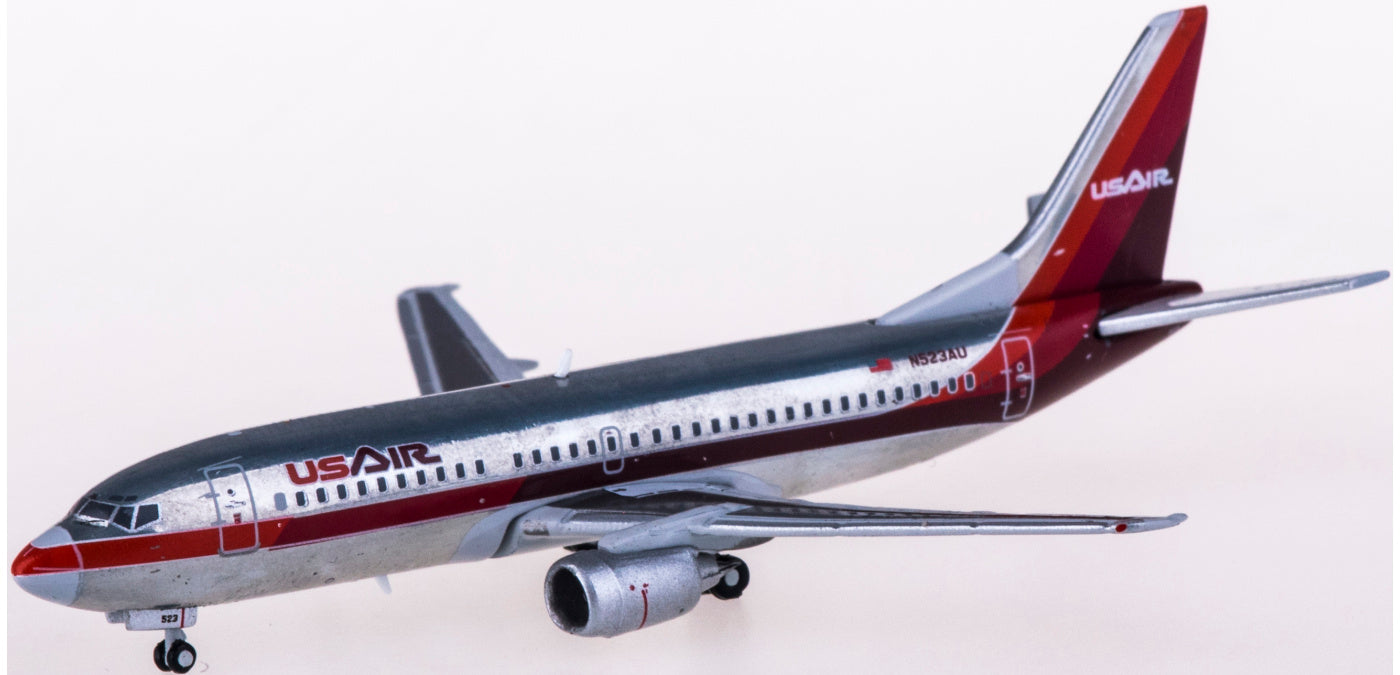 1:400 Geminijets GJUSA372 USAir Boeing 737-300 N523AU+Free Tractor