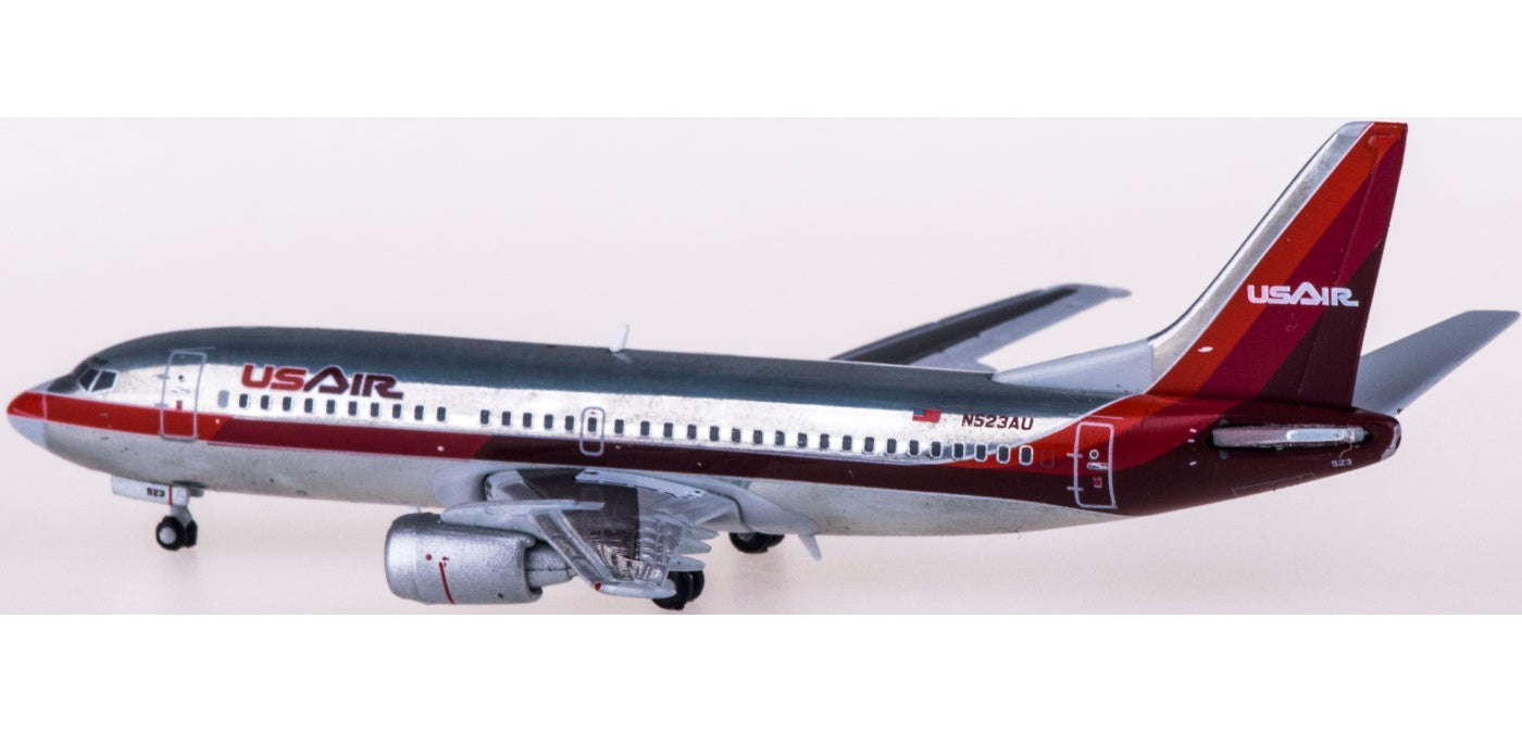 1:400 Geminijets GJUSA372 USAir Boeing 737-300 N523AU+Free Tractor