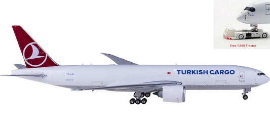 1:400 Phoenix PH11675 Turkish Airlines Cargo Boeing 777-200LRF TC-LJN+Free Tractor