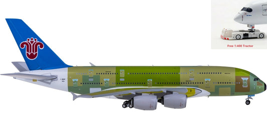 1:400 Phoenix PH11671 China Southern Airlines Airbus A380 F-WWAM+Free Tractor