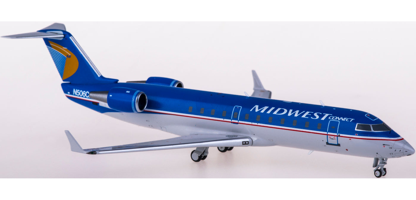 1:200 NG Models NG52041 Midwest Connect Bombardier CRJ200ER N506CA