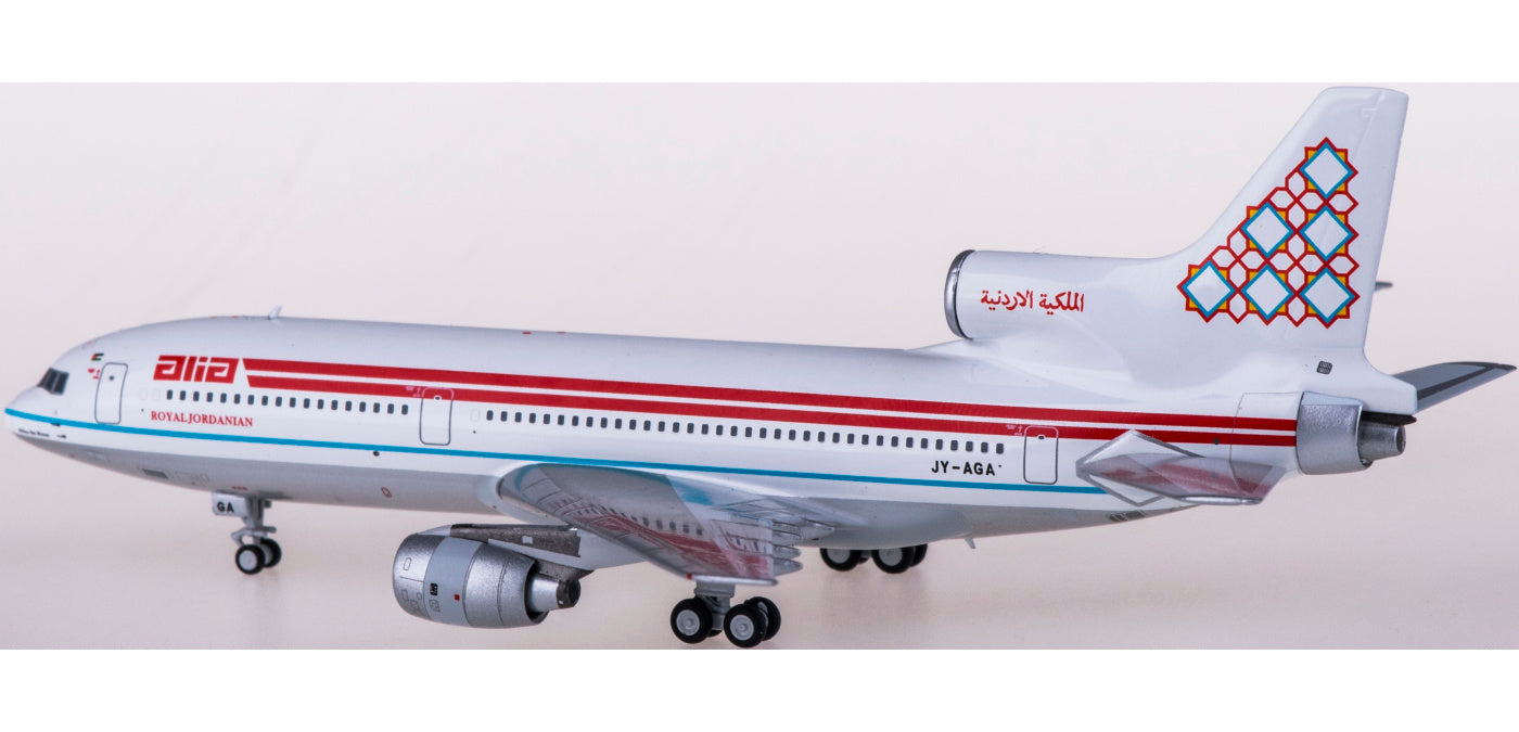 1:400 NG Models NG35015 Royal Jordanian Airlines Lockheed L-1011-500 JY-AGA+Free Tractor