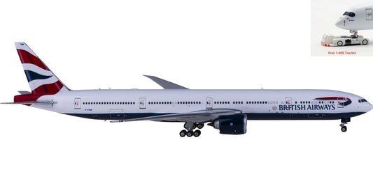 1:400 Phoenix PH04382 British Airways Boeing 777-300ER G-STBM+Free Tractor