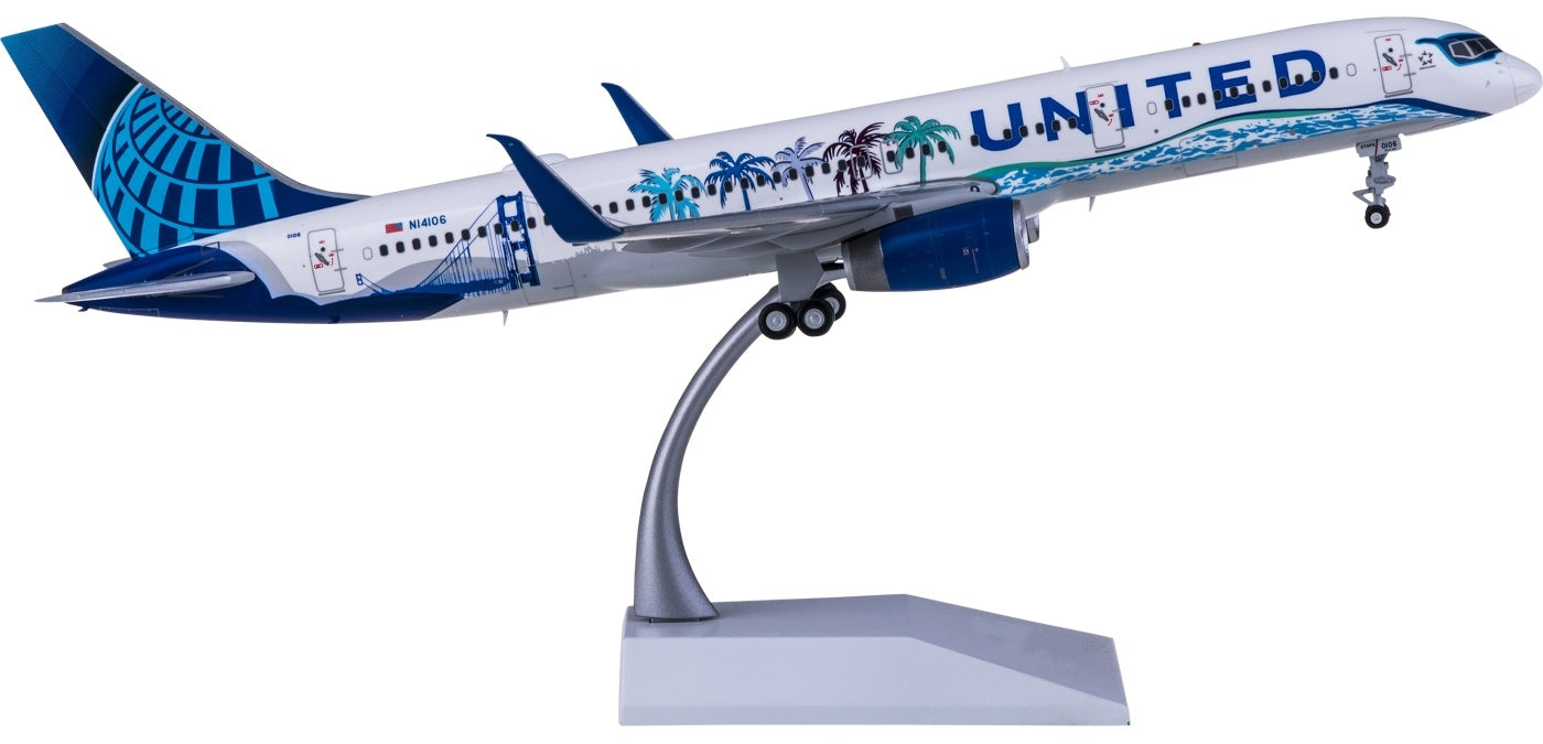 1:200 JC Wings LH2268 United Airlines Boeing 757-200 N14106 Her Art Here