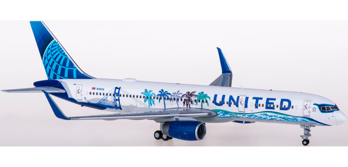 1:200 JC Wings LH2268 United Airlines Boeing 757-200 N14106 Her Art Here