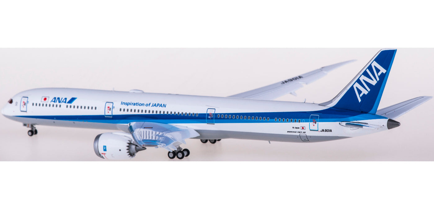 1:400 JC Wings EW478X002A ANA Boeing 787-10 Dreamliner JA901A "Flaps Down"Aircraft Model+Free Tractor