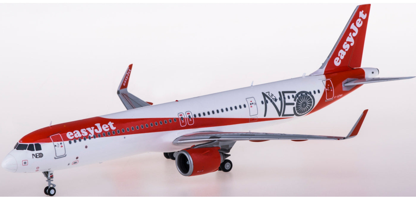 1:200 JC Wings EW221N003 easyJet Airbus A321neo G-UZMA