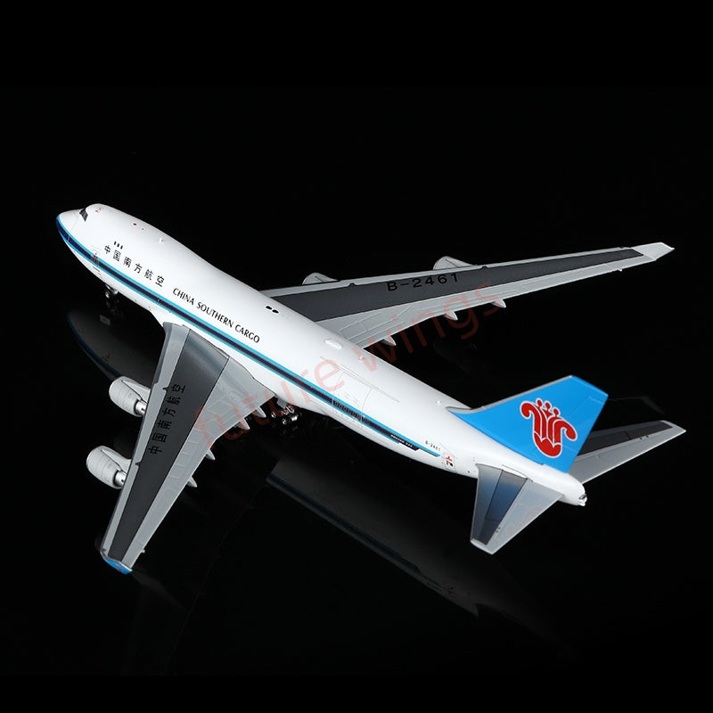 1:400 YY Wings China Southern Cargo B747-400F B-2461 B-2473 Aircraft Model Free Tractor +Stand
