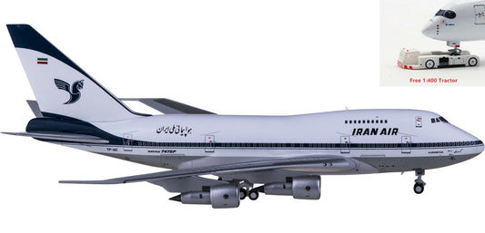 1:400 NG Models NG07011 Iran Air Boeing 747SP EP-IAC+Free Tractor