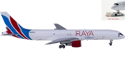 1:400 NG Models NG53165 Raya Airways Boeing 757-200PCF 9M-RYA +Free Tractor