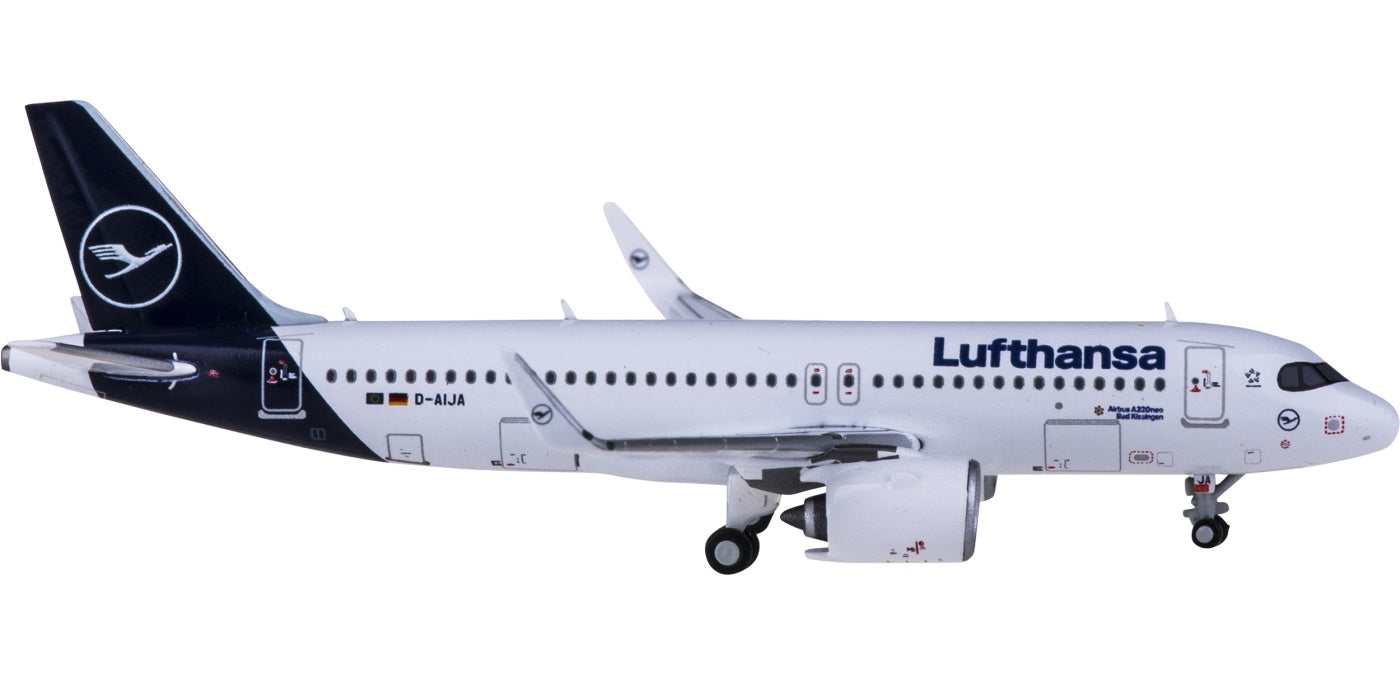 1:400 Geminijets GJDLH1968 Lufthansa Airlines Airbus A320neo D-AIJA+Free Tractor