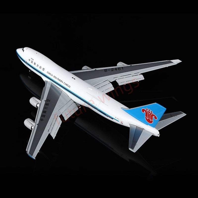 1:400 YY Wings China Southern Cargo B747-400F B-2461 B-2473 Aircraft Model Free Tractor +Stand